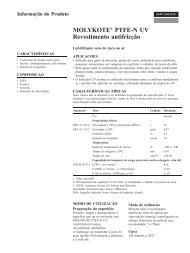 Download ficha tÃ©cnica Molykote PTFE-N UV SPRAY - PDF