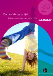 Onderdelenprijslijst - J.E. StorkAir