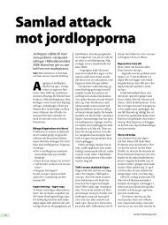 Samlad attack mot jordlopporna - Svensk Raps