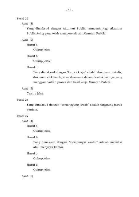 UU No.5 Tahun 2011 tentang Akuntan Publik - Sekretariat Jenderal ...