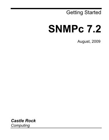 SNMPc 7 - Castle Rock Computing