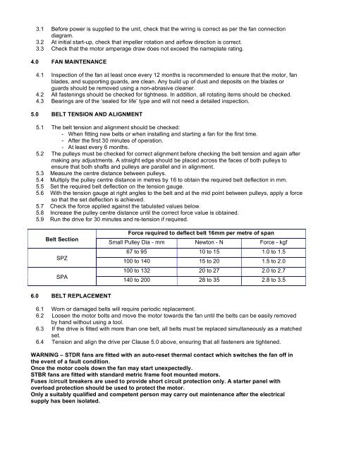 Twinflow STDR & STBR Installation and Maintenance ... - Angus Air