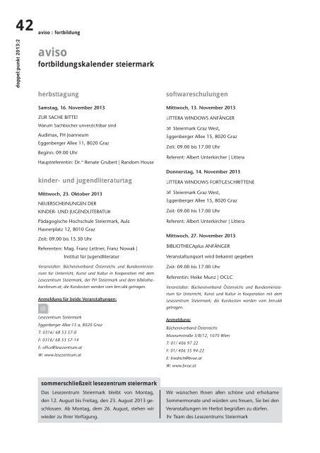 doppel:punkt 2013:02 Fachzeitschrift fÃ¼r Bibliotheken in der ...