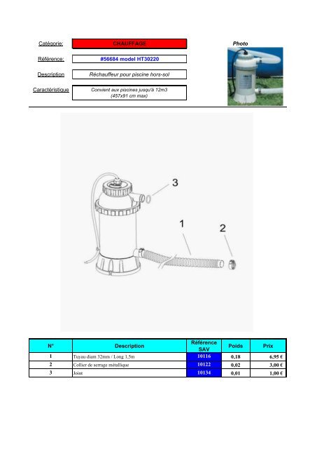 Catalogue pièces 2012 FR consommateurs - Nicotoy