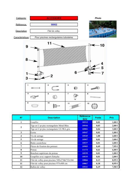 Catalogue pièces 2012 FR consommateurs - Nicotoy