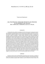 Valutazione dell'erosione prodotta dai processi dilavamento ... - sssn.it