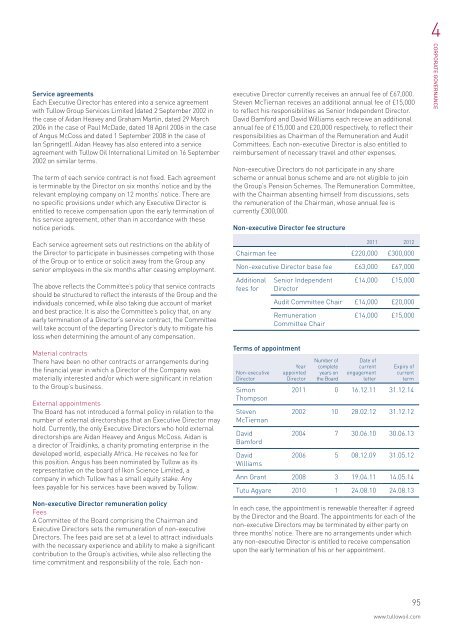 Tullow Oil plc Annual Report 2011 - The Group