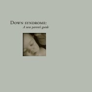 A New Parents Guide - National Down Syndrome Congress