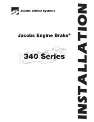 340 Series - Jacobs Vehicle Systems
