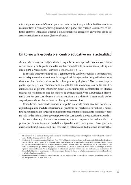 Modelos educativos alternativos que conllevan el reconocimiento y ...