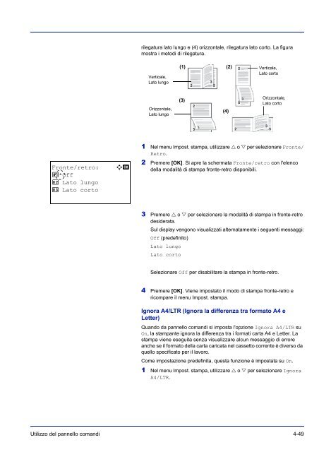 MANUALE DÂ´ISTRUZIONI - Utax