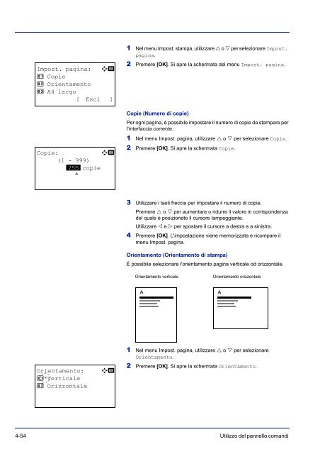 MANUALE DÂ´ISTRUZIONI - Utax