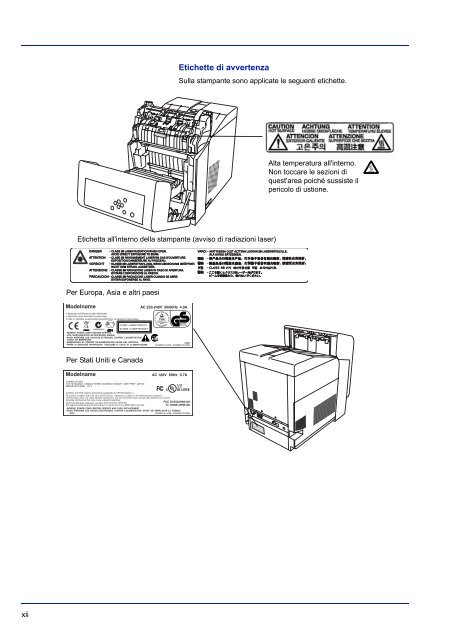 MANUALE DÂ´ISTRUZIONI - Utax