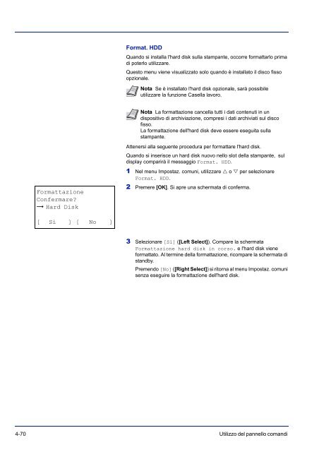 MANUALE DÂ´ISTRUZIONI - Utax