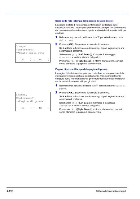 MANUALE DÂ´ISTRUZIONI - Utax