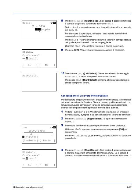 MANUALE DÂ´ISTRUZIONI - Utax