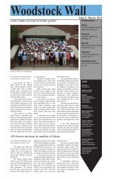 view March 2012 issue - Woodstock High School