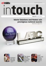 Waste Solutions and Homes win prestigious national ... - Hills Group