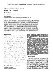 Mineralogy of the last lunar basalts - Brown University Planetary ...