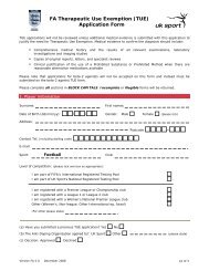 Abbreviated Therapeutic Use Exemption (aTUE) - The Football ...