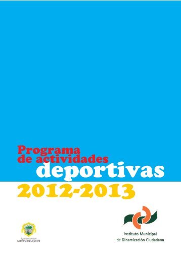 Programa de actividades deportivas de invierno. - Ayuntamiento de ...