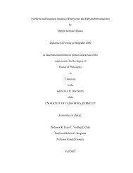 Synthetic and Structural Studies of Phenylenes and ...