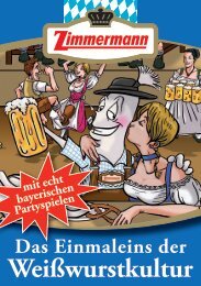 Das Einmaleins der Weißwurstkultur - Frankfurter Oktoberfest