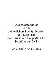 QualitÃ¤tsstandards in der betrieblichen SuchtprÃ¤vention und ...