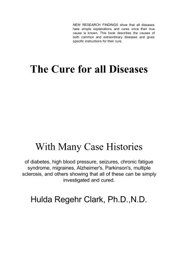 The Cure for all Diseases - Free-Energy Devices, zero-point energy ...