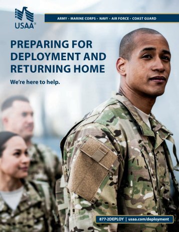 PREPARING FOR DEPLOYMENT AND RETuRNING ... - USAA.com
