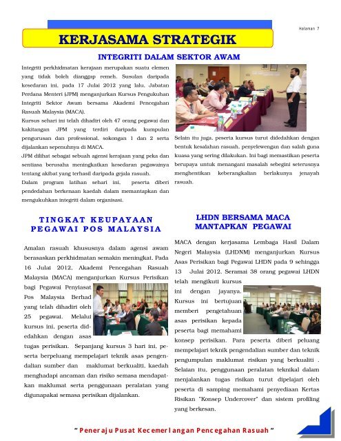Aktiviti Peningkatan Kapa
