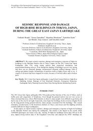 seismic response and damage of high-rise buildings