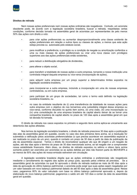 Formulário 20-F 2007 - Relações com Investidores - Banco Itaú