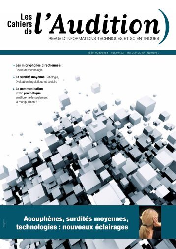 TÃ©lÃ©charger le PDF complet NÂ°3 AnnÃ©e 2010 - CollÃ¨ge National d ...