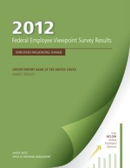 2012 Survey Results - Export-Import Bank of the United States