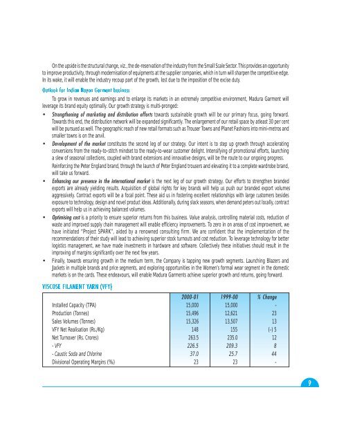 INDIAN RAYON AND INDUSTRIES LIMITED - Aditya Birla Nuvo, Ltd