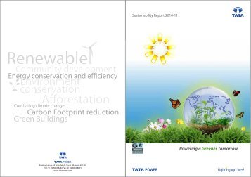 View Tata Power's Sustainability Report