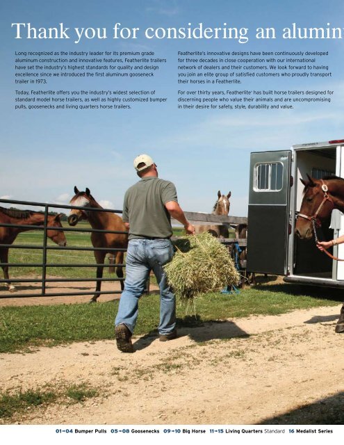 2007 Horse Trailer Brochure - Rvguidebook.com