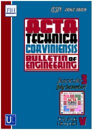 1 - Acta Technica Corviniensis