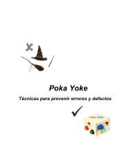 Poka Yoke: TÃ©cnicas para prevenir errores y defectos - Gestiopolis