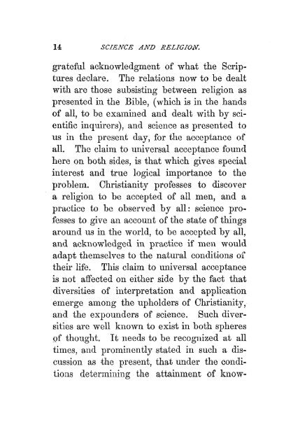 The Relation of Science and Religion.pdf - Online Christian Library