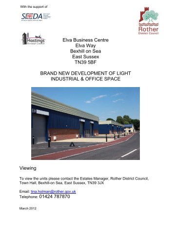 Elva Business Centre Elva Way Bexhill on Sea East Sussex TN39 ...