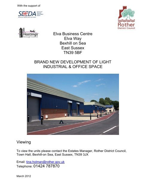 Elva Business Centre Elva Way Bexhill on Sea East Sussex TN39 ...