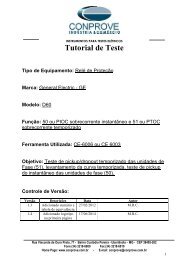 Tutorial Teste Rele GE D60 Sobrecorrente CE6003 CE6006 ...