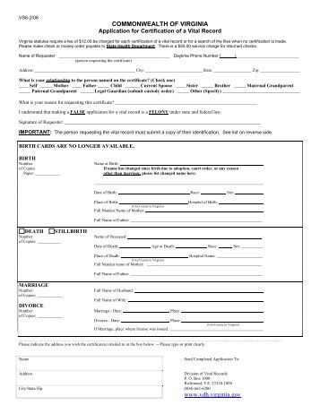 virginia vital statistics form application for amendment to florida death or fetal death virginia vital statistics form application for amendment to florida death or fetal death
