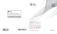 Handleiding LG E610 Optimus L5 White - Nederlands - Belsimpel.nl