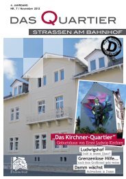 „Das Kirchner-Quartier” - Sozialen Stadt Aschaffenburg