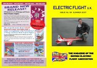 Booklet Format - British Electric Flight Association - Ef-uk.net