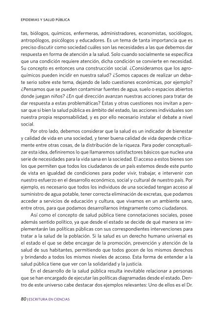 Epidemias y Salud Pública - Cedoc - Instituto Nacional de ...