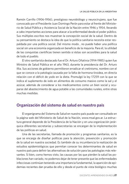 Epidemias y Salud Pública - Cedoc - Instituto Nacional de ...